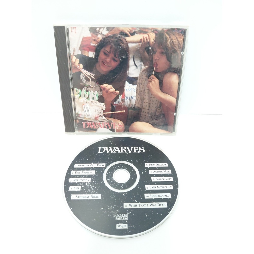 The Dwarves - Sugarfix CD Punk Rock 1993 VTG